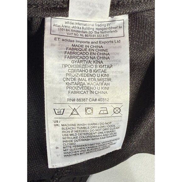 Adidas Womens Tiro 25 Essentials Training Pants Large (16/18) Activewear Zip Cuf - Picture 14 of 14